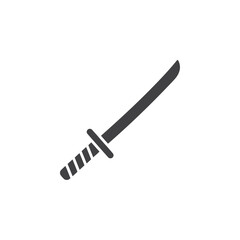 katana icon Group symbol or sign vector