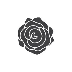 rose icon Group symbol or sign vector