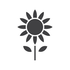 sunflower icon Group symbol or sign vector