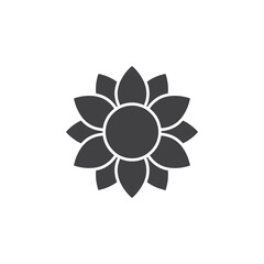 sunflower icon Group symbol or sign vector