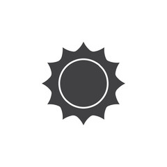 sun icon Group symbol or sign vector