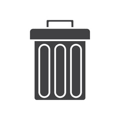 trash can icon Group symbol or sign vector