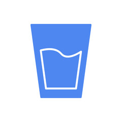 water glass icon Group symbol or sign vector