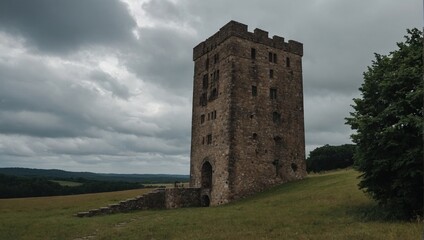 The archer tower captivates visitors with its unique charm and rich historical significance