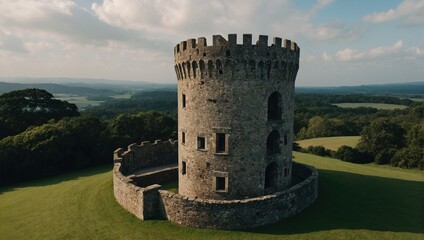 The archer tower captivates visitors with its unique charm and rich significance