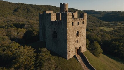 The archer tower captures the essence of medieval life