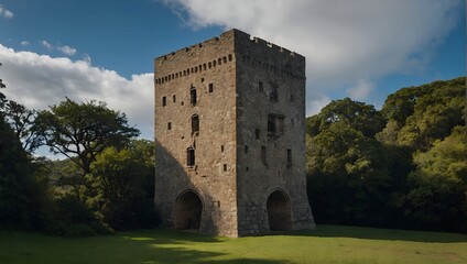 The archer tower draws artists and dreamers from near and far