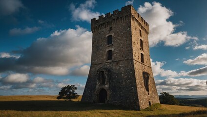 The archer tower evokes nostalgia for a time long gone by