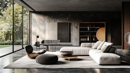 Obraz premium Luxury Interior Photography Featuring High-End Design Elements & Elegant Ambiance 