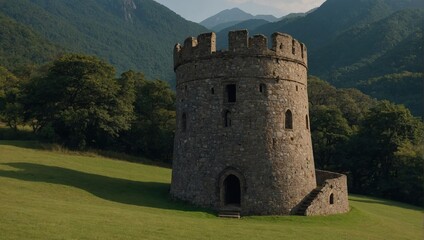 The archer tower features breathtaking views that inspire awe and wonder