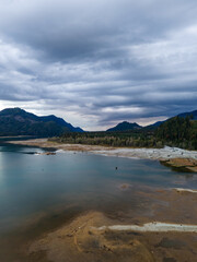 Serene View of Stave Lake in Mission, British Columbia