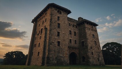 The archer tower features paths leading to hidden gems in nature's beauty and wonder
