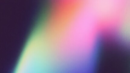 Fototapeta premium Colorful rainbow is displayed on a dark background