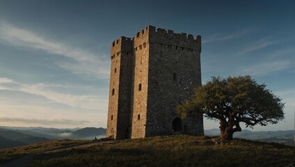 The archer tower features stunning views that captivate visitors year-round