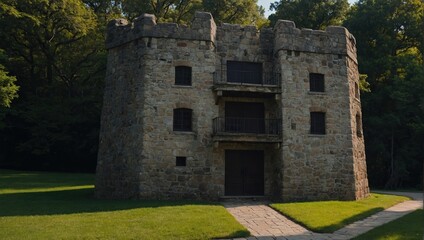 The archer tower has become a focal point for tourists