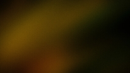 Dark gradient background blending warm gold and green hues with a soft grainy texture, ideal for creative, abstract backdrops, wallpapers, and banners