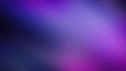 A vibrant abstract gradient featuring smooth transitions of deep purple, violet, and pink hues, enhanced by a grainy texture. Ideal for dynamic wallpapers and digital designs