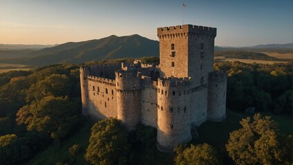 The archer tower inspires a sense of wonder in all