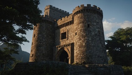 The archer tower inspires generations with its rich historical tales