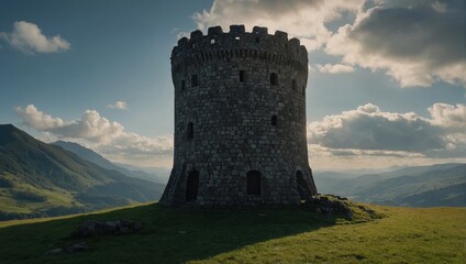 The archer tower invites curious minds to explore its historical significance and tales