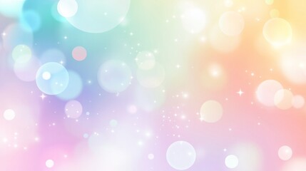 Obraz premium Colorful pastel gradient background, softly blurred light colors