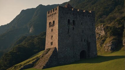 The archer tower invites everyone to explore its intriguing architecture