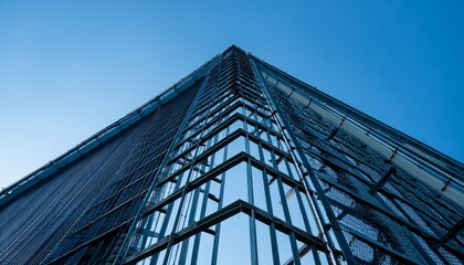 고층 건물의 기초 철골 구조