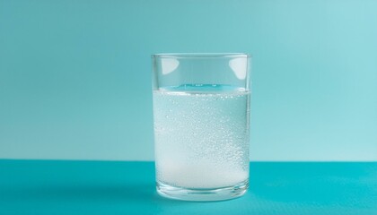 용액속에 입자가 쌓이는 장면