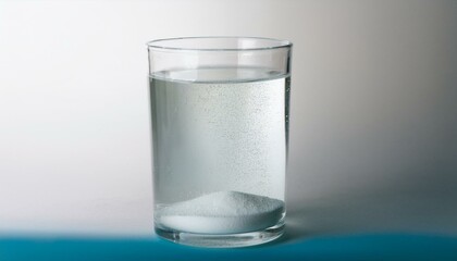 용액속에 입자가 쌓이는 장면