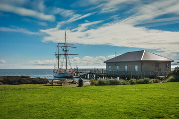 Tall ship in Port Townsend, Washngton