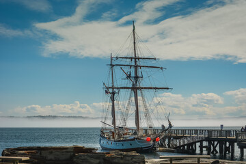 Tall ship in Port Townsend, Washngton