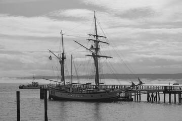 Tall ship in Port Townsend, Washngton