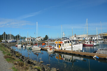 Marina at Port Townsend, Washington. USA