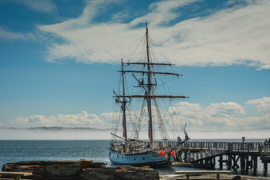 Tall ship in Port Townsend, Washngton