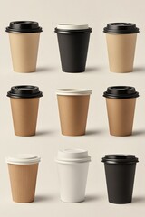 Coffee cup mock up