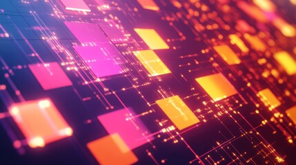 Obraz premium Abstract Digital Circuitry