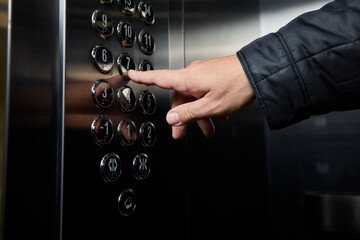 The Functionality of Elevator Button Pressing in a Modern, High-tech Lift System Today