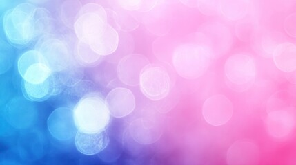 Obraz premium Abstract Blue and Pink Bokeh Background