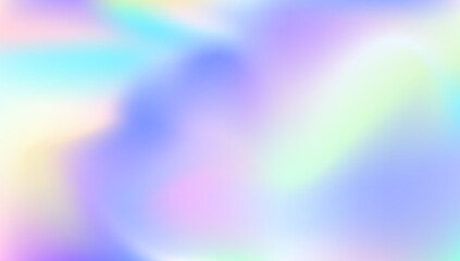 Iridescent Gradient. Retro Multicolor Backdrop. Neon Banner. Abstract Background. Hologram Texture. Hipster Cover. Pink Soft Background. Vintage Flyer. Violet Iridescent Gradient