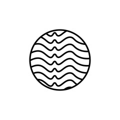 abstruct icon Flat logo isolated symbol