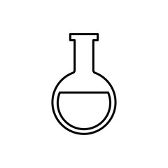 chemical icon Flat logo isolated symbol