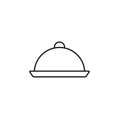 cloche icon Flat logo isolated symbol