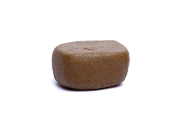 Hashish isolated on white background