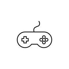 console icon Flat logo isolated symbol