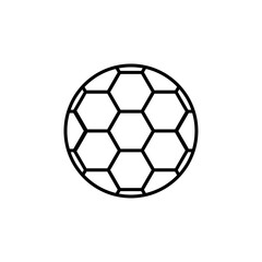 fottball icon Flat logo isolated symbol