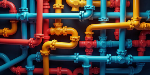 pipes and valves