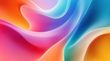 Obraz premium Abstract Colorful Swirls