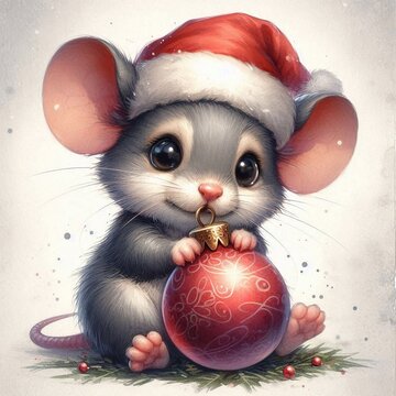 Maus zu Weihnachten