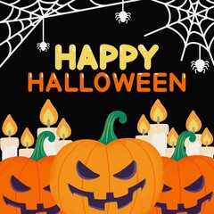 Happy Halloween illustration,할로윈 일러스트