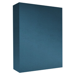 This Imaginative Box Mockup In Adriatic Blue Color Is Perfect For All Your Stunning Design Styles.